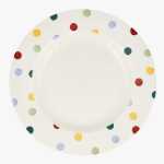 Polka Dot Plate 10 1/2″ Front