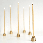 QUEEN B - Beeswax Candle 30cm Bee Light Set 10 A
