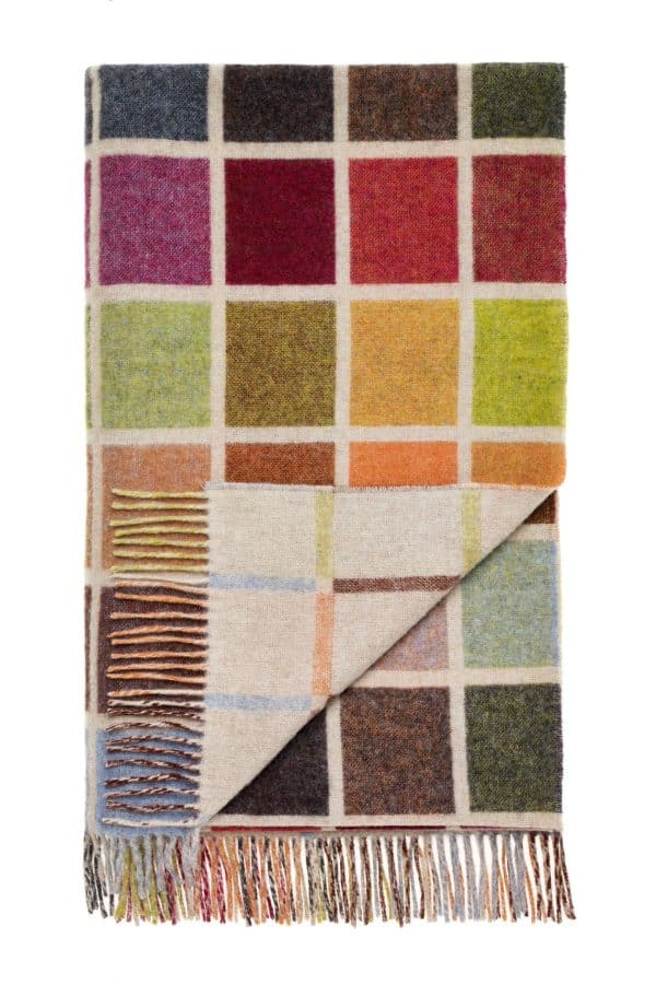 Bronte By Moon- Harlequin Throw in Multi