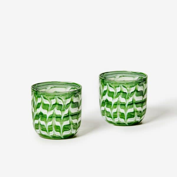 Bonnie & Neil - Tumblers Watercolour Green - 2 Set