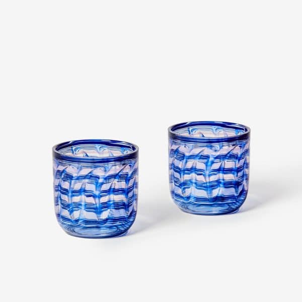 Bonnie & Neil - Tumblers Watercolour Blue - 2 Set